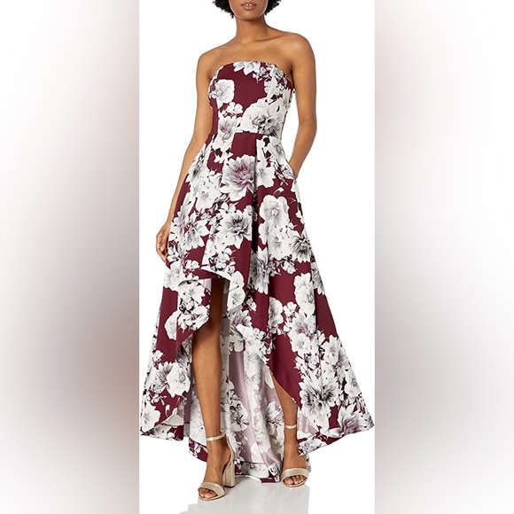 Speechless Hi low Floral Formal Dress - Picture 1 of 4